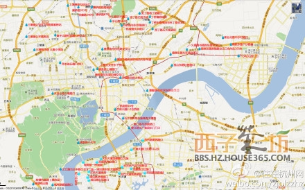 杭州 水城/大雨围城"水城"地图 ，杭州什么地方有积水、什么路段需要绕靠
