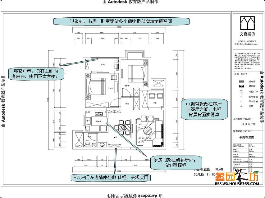 平面布置图分析