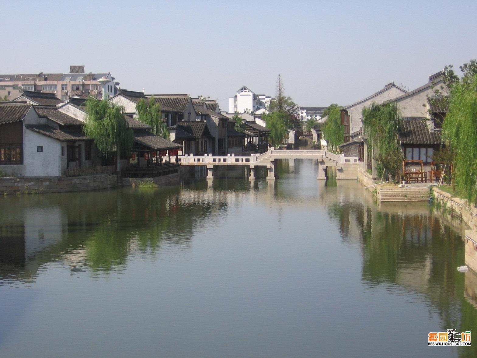 今天去了荡口古镇图片